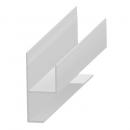 Profil pentru grile ventilaţie, 20 mm, aluminiu