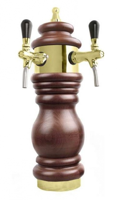 BAROCO - Tower 2xtap PVD plated