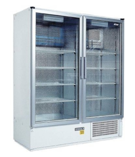 CC 1600 GD (SCH 1400S) - Két üvegajtós hűtővitrin