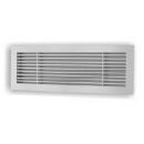Linear grille with fixed blades