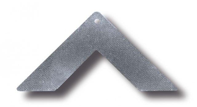 Colţar plat, 20 mm, oţel zincat