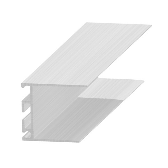 Profil îmbinare invizibilă, 30 mm, aluminiu